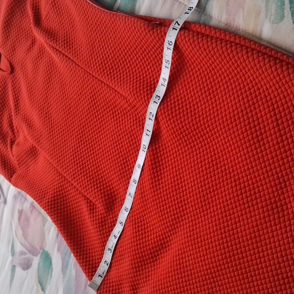 NWOT,Sleek & Sexy, Burnt Orange/Rust Midi Dress - Picture 7 of 12